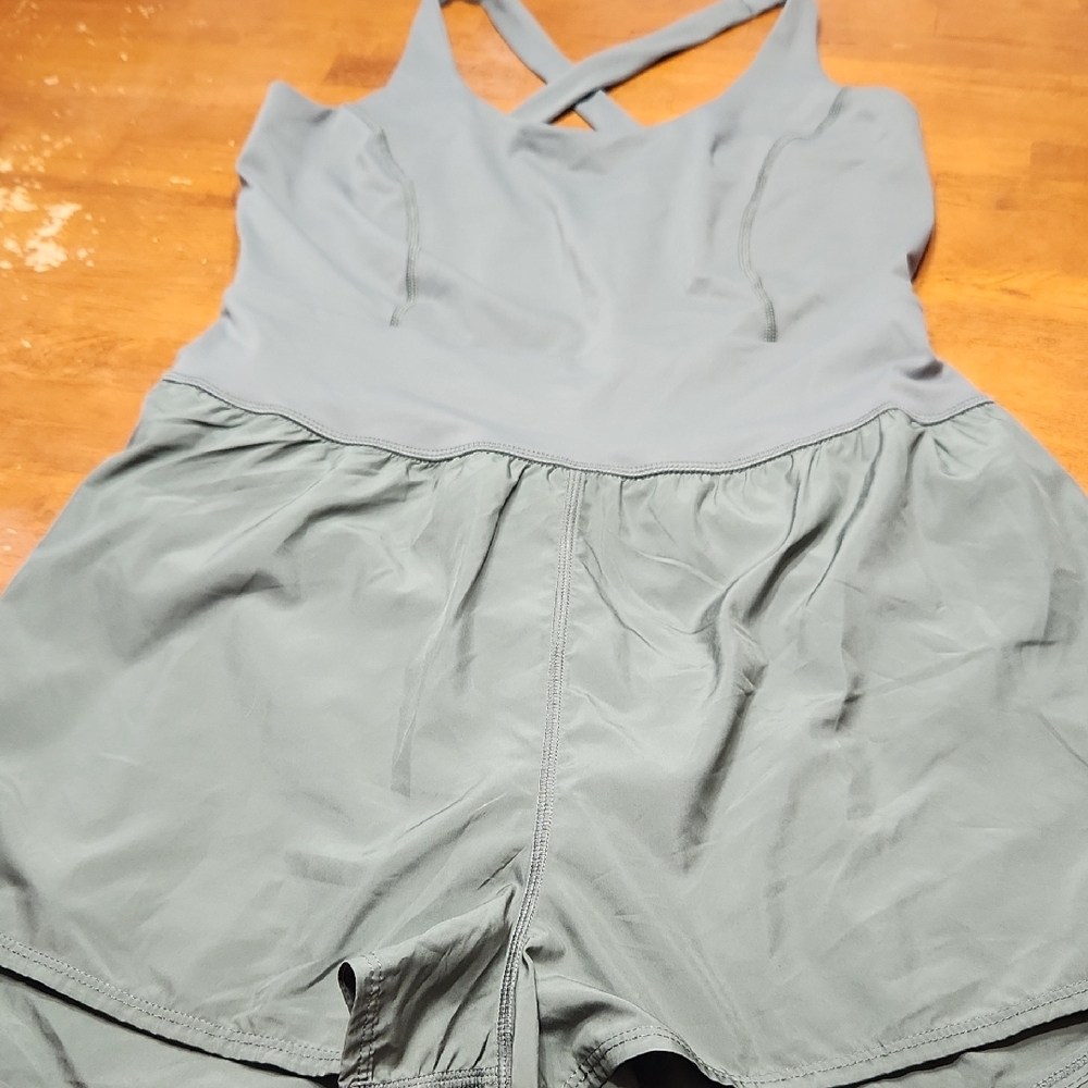 Source Unknown Gray Jumpsuit